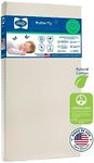 Sealy Baby Butterfly Breathable Waterproof Foam Crib & Toddler Mattress, GREENGUARD GOLD Certified, Made in USA, 52"x28"