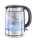 Russell Hobbs BRITA Filter Purity Glass 1.5L Electric Cordless Kettle for Cleaner, Clearer Water (Free BRITA MAXTRA PRO Limescale Expert Filter Included, Fast Boil 3KW, Perfect Pour spout) 20760-10