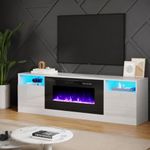 AMERLIFE 70" Fireplace TV Stand wit