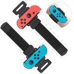 Wrist Bands for Just Switch Dance 2024 2023 2022 2021 2020 & for Zumba Burn It Up, 2 Pack Adjustable Elastic Straps for Nintendo Switch & Switch OLED Controllers for Adults and Kids