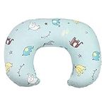 Witeasy Nursing Pillow for Breastfeeding & Bottle Feeding, Breast Feeding Pillow with Removable Cover for Nursing Mothers, Machine Washable Baby Donut Pillow (Elephant-3)…