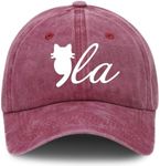 Kamala Harris 2024 Hat President Comma La Funny Hat Classic Fashion Adjustable Caps for Men Women, ,La-claret, One Size