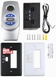 Fireplace Remote Control Kit RCST, On/Off Thermostat LCD Compatible with Ambient, Majestic, Monessen, Vermont Castings Gas Valve Fireplaces and Stoves