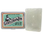 Gentleman Jon 100ml Alum Block in Plastic Case