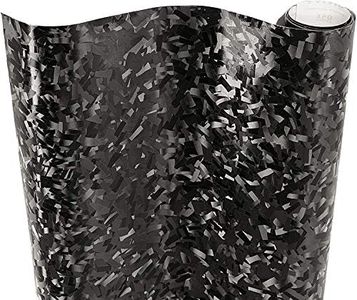 VViViD+ Forged Composite Carbon Vinyl Wrap Roll (1.49ft x 5ft, Black)