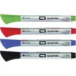 Glass Board Dry Erase Markers by Quartet, Premium, Fine Tip, Assorted Colors, 4 Pack (79555)