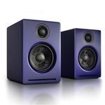Audioengine A2 Powered Desktop Speakers - 60W Stereo Computer Speakers and Gaming Sound System with AUX Audio and USB DAC Inputs (Matte Blue, Pair)