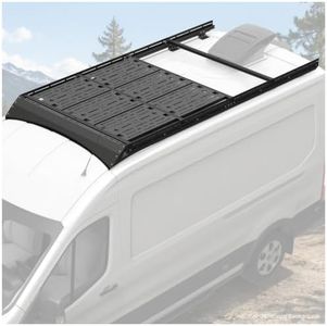 MELIPRON Roof Rack Fit for Ford Transit 148 Medium Roof, 6pcs Molle Deck