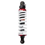 Qiilu Rear Shock Absorber, 320mm/12.6in Motorcycle Shocks Absorbers Adjustable Round Head for Off-Road Vehicles ATVs