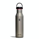 HYDRO FLASK - Lightweight Water Bottle 621 ml (21 oz) Trail Series - Vacuum Insulated Stainless Steel Reusable Water Bottle with Leakproof Flex Cap - Standard Mouth - BPA-Free - Slate