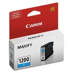 Genuine Canon PGI-1200 Pigment Ink Cartridge, Cyan