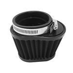 ZUDKSUY Motorcycle Air Filter Black Clip-on Air Filter Mushroom Head Intake Filter for Motorcycle Car and Mini Bike Cold Air Filters (51mm-2inch)
