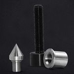 ZOOMELLA Heavy Duty Lathe Tailstock Screw Nut For Metal & Wood Lathe Turning|Home & Garden |Lathes & Accessories