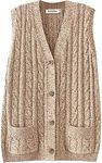 Aeneontrue Women's Sweater Vest Sle