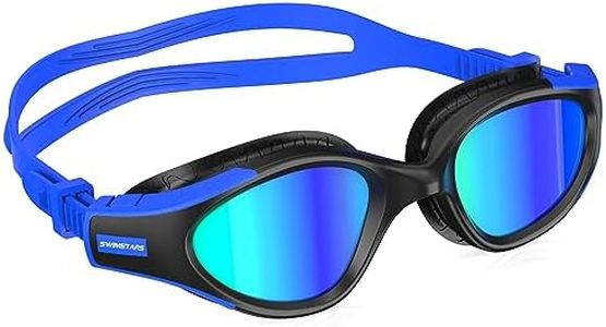 SwimStars Swim Goggles, Swimming Goggles for Adult Men Women Anti Fog No Leaking Pool Goggles