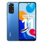 Redmi Note 11 (Horizon Blue, 4GB RAM, 64GB Storage) | 90Hz FHD+ AMOLED Display | Qualcomm® Snapdragon™ 680-6nm | 33W Charger included