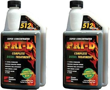 PRI-D Fuel Stabilizer - Lubricity Stability Complete Diesel Treatment for All 2 and 4 Stroke ENGINES-32Oz-2 Pack