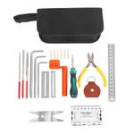 Dciustfhe 26 Pcs Guitar Repairing Maintenance Tool Kit, Guitar Care Cleaning Tool Kit for Guitar Ukulele Mandolin Banjo