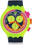 Swatch Casual Watch Unisex Neon Bio