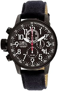 Invicta I-Force - Orologio da Uomo in Acciaio Inossidabile con Movimento al Quarzo - 46 mm, Nero/Nero