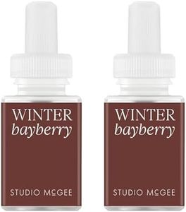 Pura x Studio McGee Home Scent Refill - Smart Air Diffuser - Up to 120-Hours of Luxury Fragrance per Refill - Home Essential - Clean & Safe Diffuser Fragrance - 2 Pack, Winter Bayberry
