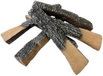 MrGas Log Gas Fireplace Logs, 6 Pac