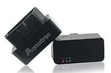 Amacam AM-T22 GPS Car Tracker-Accurate Global Positioning. No Subscription Costs. 24/7 Real Time Fast Tracking Direct to your Smartphone. Theft Protection. Installed in the OBDII Port in Seconds.