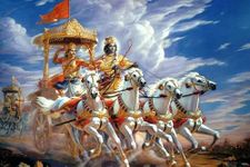 TULIP N TURTLE Krishna Chariot DIY Acrylic Painting by Numbers Kit on Canvas, COLOR 51