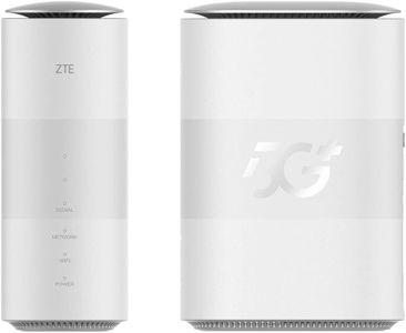 ZTE 5G WiFi 6 Home Router – Unlocked, Up to 3.8Gbps, UK Plug, White