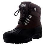 Polar mens Snow Boots Brown Size: 13 M US