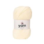 Korbond DK Cream Yarn - 100g Acrylic Wool - Lightweight, Hypoallergenic & Durable Double Knit Crochet Yarn Knitting Wool (290m Total)