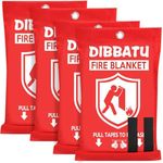 DIBBATU Emergency Fire Blanket for 