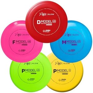 Prodigy Disc DuraFlex 5 Discs + Mini Starter Set | Beginner Frisbee Golf Discs Set | Disc Golf Set includes 2X Putter, 1x Midrange, and 2X Driver | Disc Golf Starter Set (Colors May Vary)
