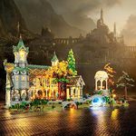 YEABRICKS LED Light for -10316 Lord of The Rings The Lord of The Rings: Rivendell Building Blocks Model (Building Set NOT Included)