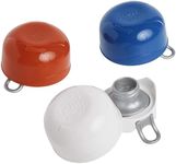 COMPAC HOME Quiktop Can Cap from Compac, Keep Carbonated Drinks Fresh & Fizzy, Turn Cans Into Bottles, Can Cover, Safety Top for Can Drinks, Red/White/Blue - Pack of 3