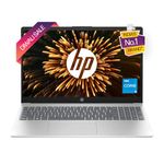 HP Laptop 15,12th Gen Intel Core i5-1235U,15.6 inch(39.6 cm),FHD,Anti-Glare, 16GB DDR4,512 GB SSD,Windows 11,MSO,Dual Speakers,1.59 kg,Natural Silver,15-fd0111TU