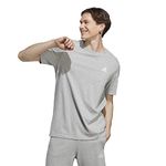 adidas Men Cotton M SL SJ T Sports T-Shirts MGREYH,(M)