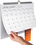 Wall Calendar 2024 UK - 2024 Calendar Month to View - Family Calendar 2024-2024 Wall Calendar for Easy & Efficient Planning - Calendar 2024 UK Family Planner from Milula Studios