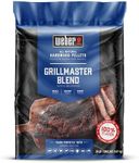 Weber Grillmaster Blend All-Natural Hardwood Pellets for Wood Pellet Grills, 20 lb Bag