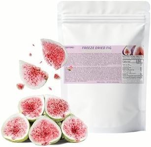 SIJIYUNLI-Freeze dried fig 100g/3.52oz Gluten free|Low calorie|Vegan, 1/2 half cut crispy dried fruit.Suitable for dessert baking,Tea drinks,Breakfast pairing.