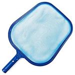 fuvooi Professional Pool Skimmer,Net Swimming Pool Leaf Skimmer Net, Swimming Pool Net,Pond Skimmer for Fast Cleaning of The Finest Debris - Clean Spas & Ponds (Not Included Telescopic Pole)