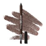 Revlon ColorStay Multiplayer Liquid-Glide Eye Pencil, Multi-Use Eye Makeup With Blending Brush, Blends Then Sets, Creamy Texture, Waterproof, Smudge-proof, Longwearing, 402 High Stakes, 0.03 oz/ 0.8g