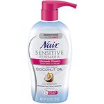 Nair Shower Power Sensitive Hair Removal for Legs Body, 12.6 fl oz