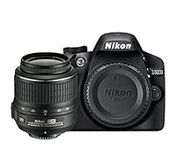 Nikon D3200 Digital SLR with 18-55mm VR II Lens Kit - Black (24.2 MP) 3.0 inch LCD (Renewed)