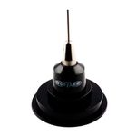 HUSTLER IC100W CB RADIO ANTENNA MAGNETIC BASE 41 WHIP WHITE