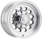 Allied Wheel Components 881MC 16X7 | 8X6.5 | -0.31" (3.69" BS) Modular Trailer Wheel, Machined Rim