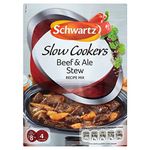 Schwartz Slow Cookers Beef & Ale Stew Recipe Mix (43g) - Pack of 6