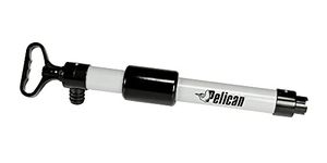 Pelican Bilge Floating Hand Pump - Kayak / Canoe / Boat Water Hose Evacuation (Black & Grey)