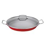 Cuisinart ASP-38CR Non-Stick Paella Pan, 15", Red