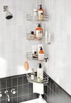 SEIRIONE Corner Shower Caddy Tensio